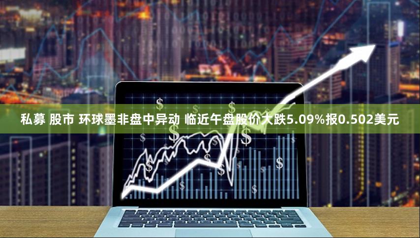 私募 股市 环球墨非盘中异动 临近午盘股价大跌5.09%报0.502美元