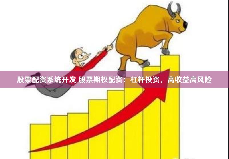 股票配资系统开发 股票期权配资：杠杆投资，高收益高风险